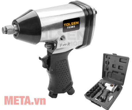 Bộ 17 món máy vặn bu lông Tolsen 