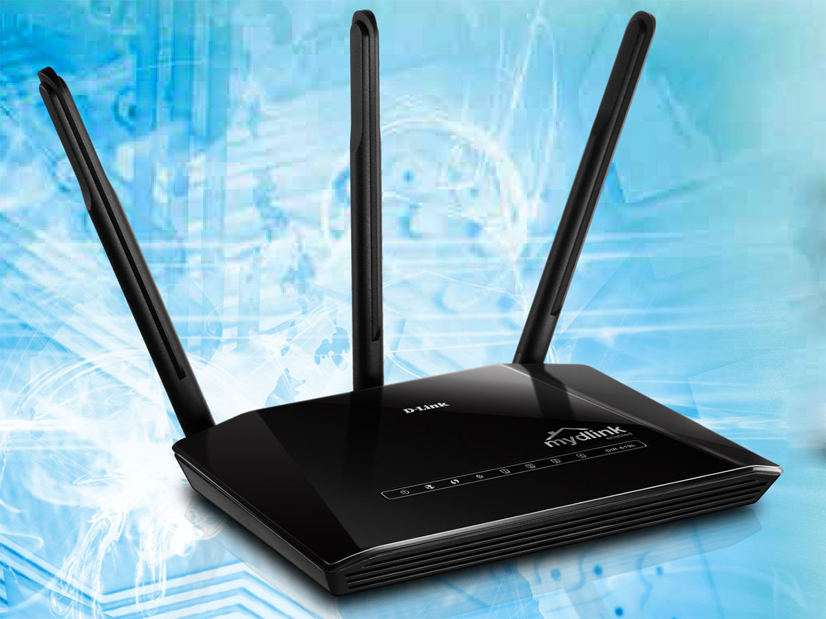 Thiết bị phát wifi Dlink DIR-619L giúp bạn thêm truy cập internet lân cận với 3 ăng ten