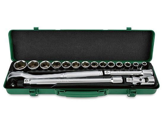 Bộ đồ nghề xách tay 18 pcs Toptul GCAD1821