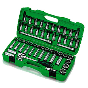 Bộ tuýp đầu 1/2" 55 chi tiết Toptul GAAI5502