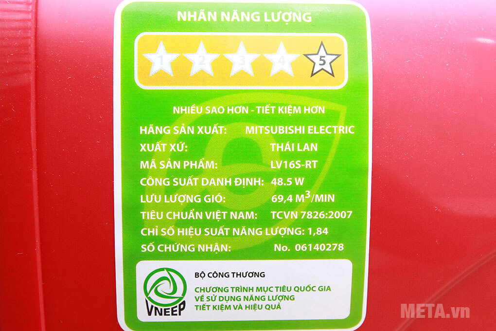 Quạt cây Mitsubishi LV16S (RA/RV)