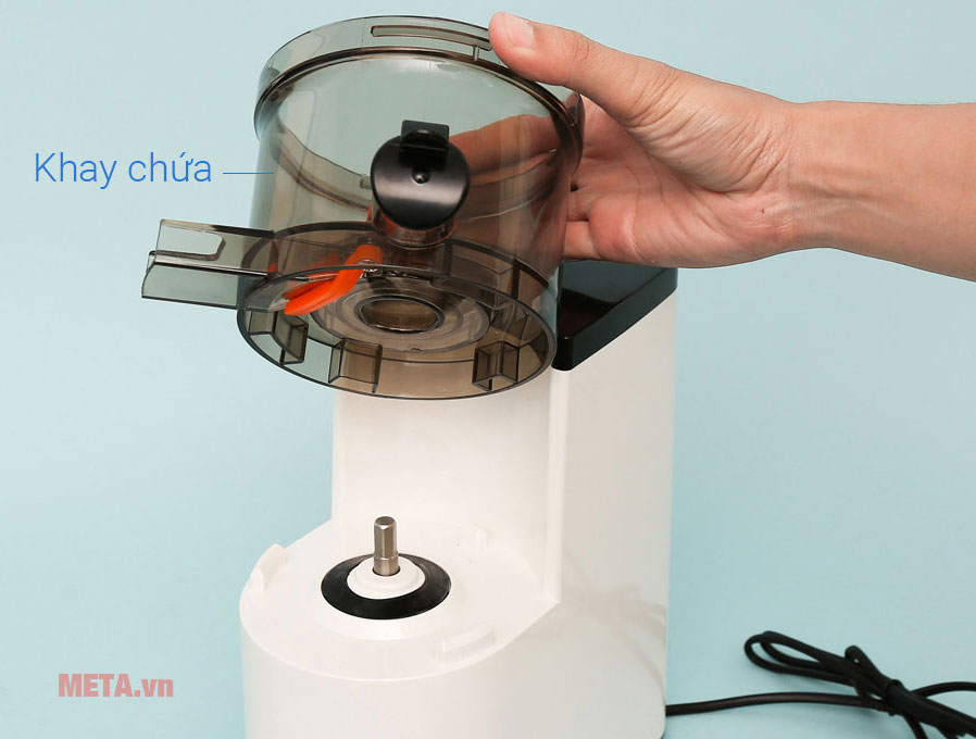 Khay chứa của máy ép Mishio MK61