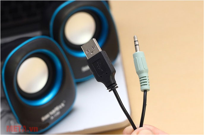 Đầu sạc USB và jack 3.5mm