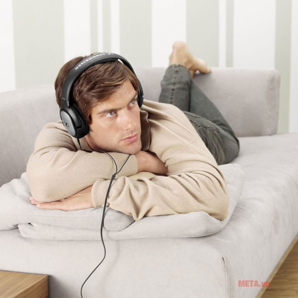 Tai nghe Sennheiser HD 180 cho chất âm cực chuẩn 