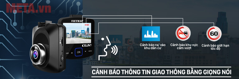 Camera hành trình VietMap C62S