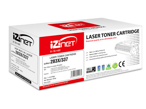 Mực in Laser đen trắng iZinet 283X/337