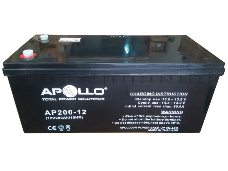 Ắc quy Apollo 12V 200Ah AP200-12