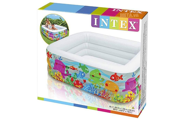 Bể bơi Intex đại dương vuông 57471