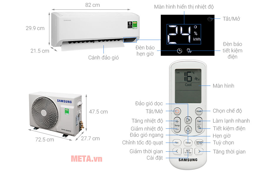 Cấu tạo và kích thước sản phẩm
