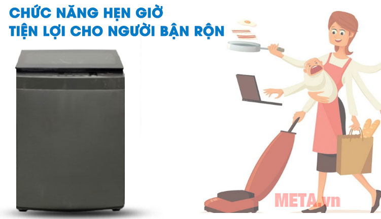 Máy giặt cửa trên 