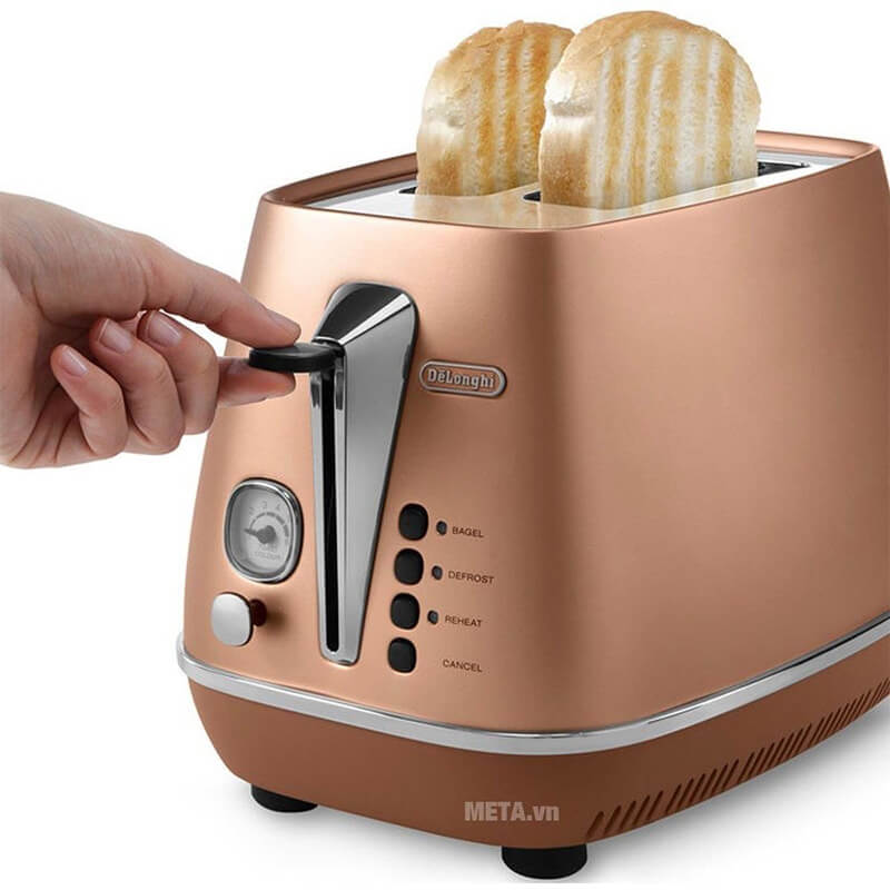 Máy nướng bánh mì Delonghi Distinta CTI 2103.CP