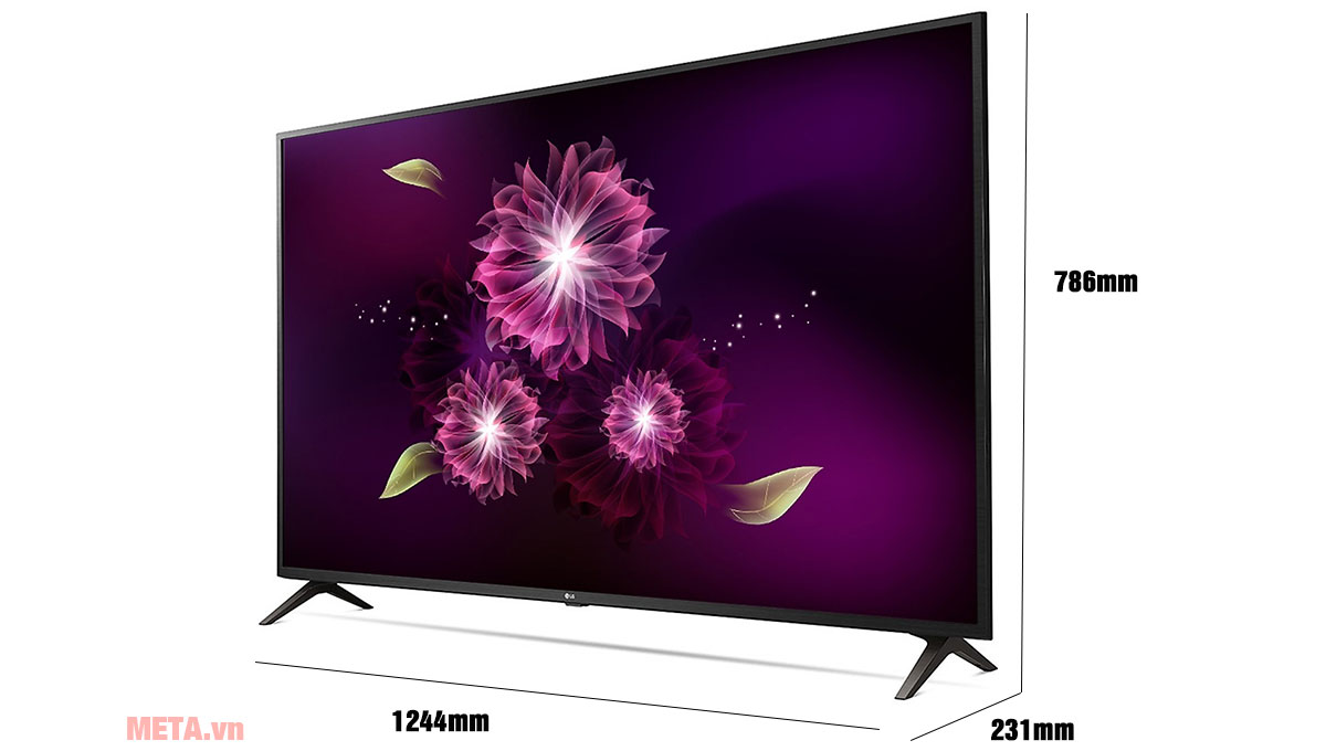 Kích thước Tivi LG 55 inch 4K UHD 55UM7300PTA