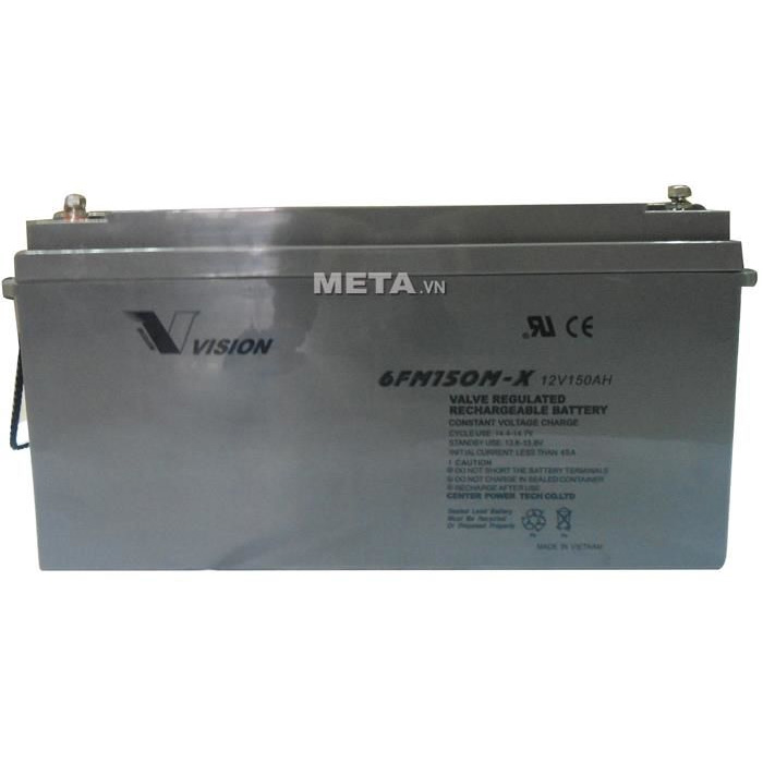Ắc quy viễn thông Vision 150Ah công nghệ AGM (6FM150MV-X)