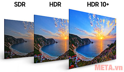 Sắc nét chi tiết trong cả vùng sáng hoặc tối nhất với HDR10+