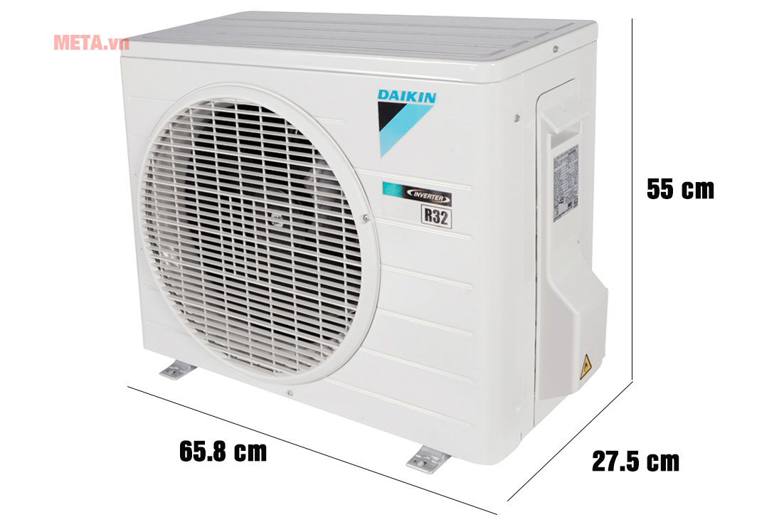 Kích thước cục nóng điều hòa Daikin FTHF25VAVMV/RHF25VAVMV