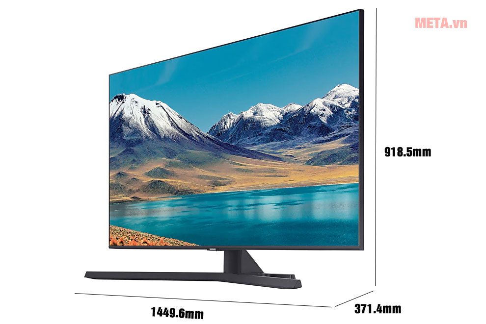 Kích thước TV UA65TU8500KXXV