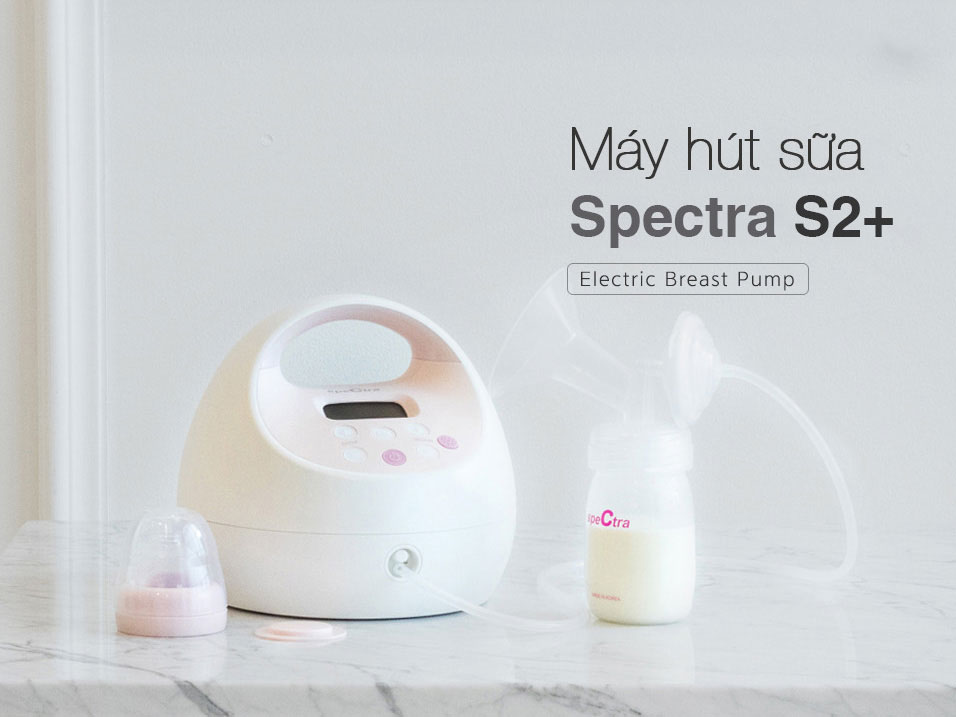 Máy hút sữa đôi Spectra S2+ thiết kế nhỏ gọn