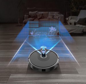 Robot hút bụi và lau nhà Rapido 
