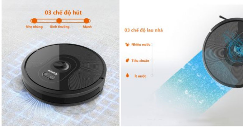 Robot hút bụi đa năng
