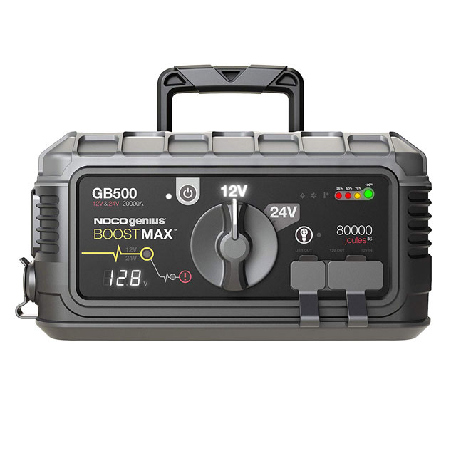 Pin dự phòng kiêm bộ khởi động xe NOCO GB500, 20.000A, 12V&24V