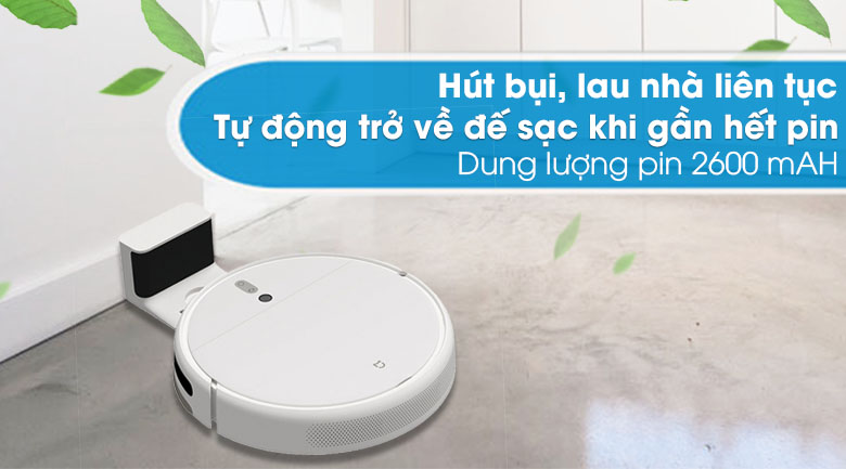  robot hút bụi 2 trong 1