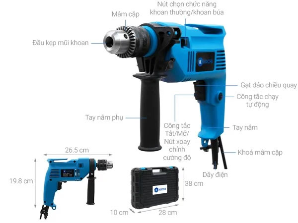 Máy khoan động lực Kachi