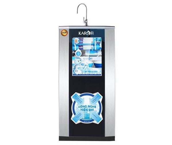 Máy lọc nước Karofi tiêu chuẩn SRO 8 cấp lọc KSI80 (vỏ tủ IQ)