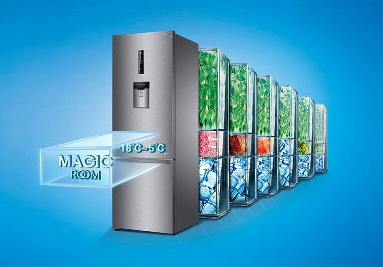 Ngăn tùy chỉnh nhiệt độ Magic Room giúp thay đổi nhiệt linh hoạt