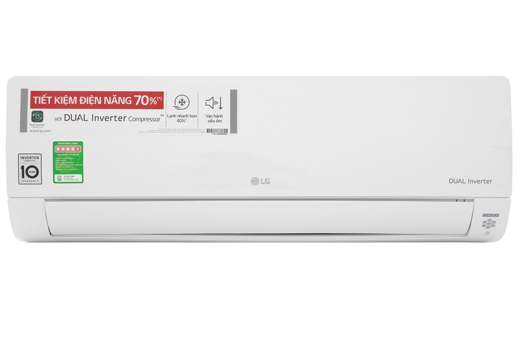 Điều hòa 1 chiều inverter LG V13APH 12.000 BTU Dual Cool