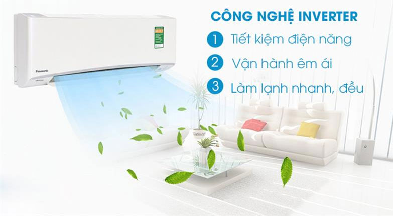 Điều hòa Panasonic CU/CS-Z9VKH-8 tích hợp công nghệ Inverter hiện đại 