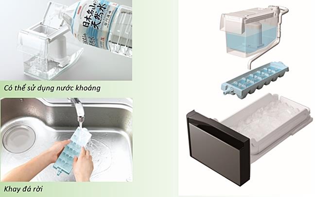 Tủ lạnh làm đá tự động