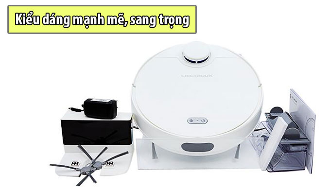 Bộ sản phẩm robot hút bụi Liectroux ZK901