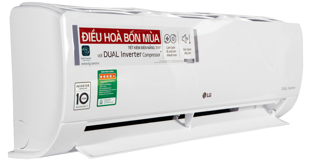 Đánh giá điều hòa 2 chiều Inverter LG B10END 9.200BTU