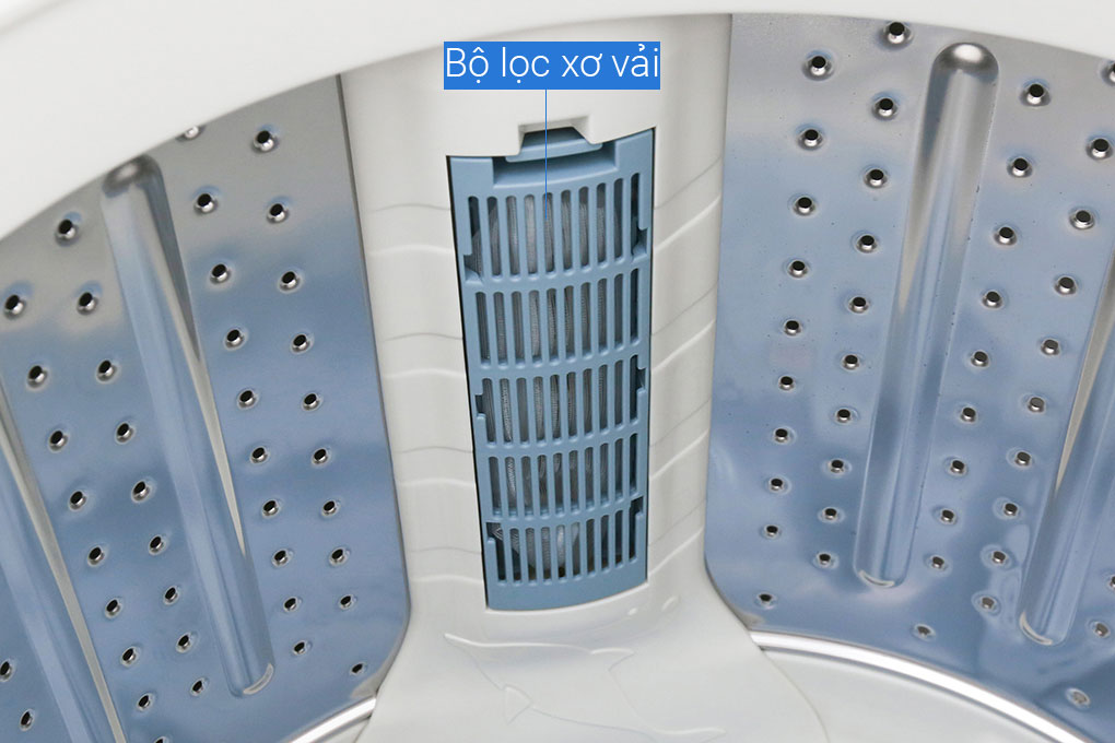 Bộ lọc xơ vải bên trong lồng giặt 