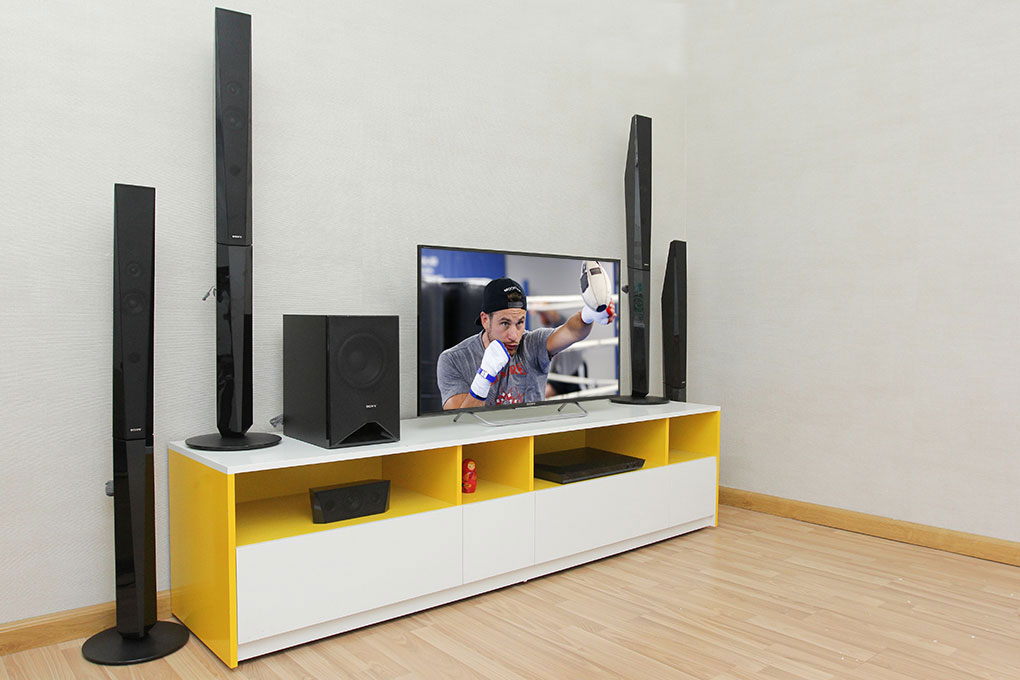 Dàn âm thanh 5.1 Bluray Sony BDV-E6100 có khả năng kết nối với nhiều thiết bị