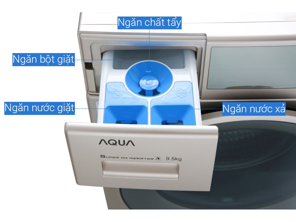 Cấu tạo các ngăn chứa hóa chất