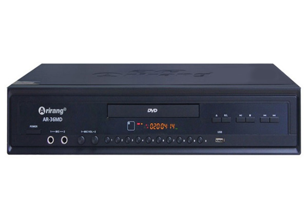 Đầu karaoke 5 số Arirang DVD AR 36-MD (kèm 2 micro)