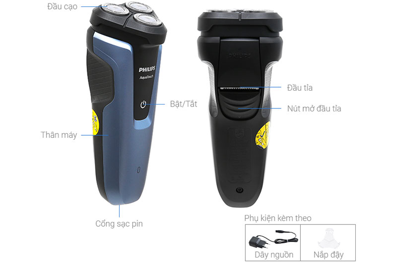 Cấu tạo Máy cạo râu Philips  