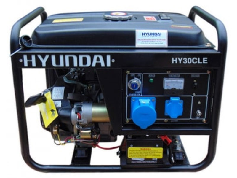 Máy phát điện chạy xăng Hyundai HY30CLE (2.3 - 2.5 KVA)