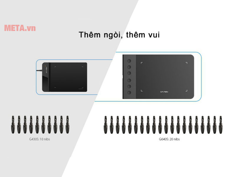 Bảng vẽ điện tử XP-Pen Star G640S tương thích thiết bị Android lực nhấn 8192
