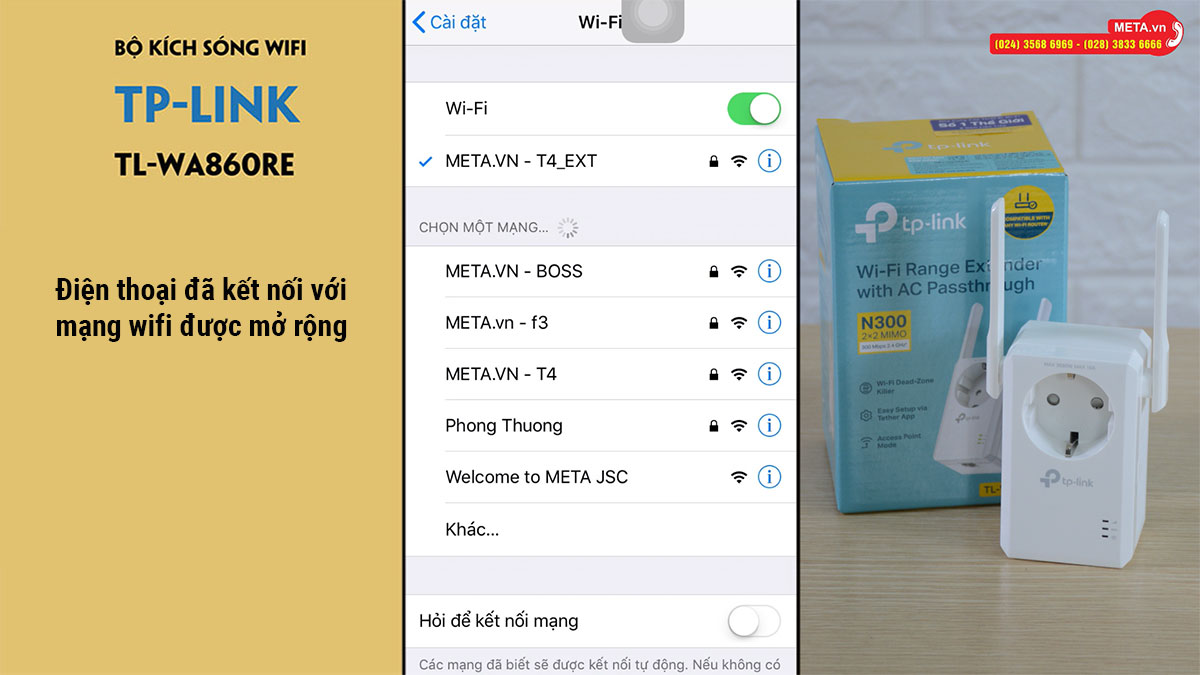 Kích sóng wifi TP-Link