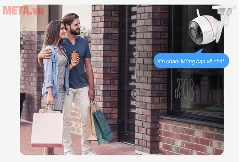 Camera Wifi ngoài trời phiên bản màu ban đêm Ezviz C3W Full color (CS-CV310-A0-3C2WFRL)