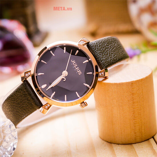 Đồng hồ nữ Hàn Quốc Julius JA-1158 dây da