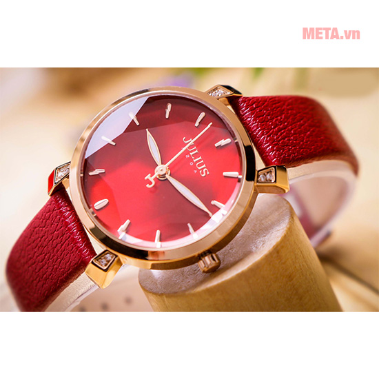 Đồng hồ nữ Hàn Quốc Julius JA-1158 dây da