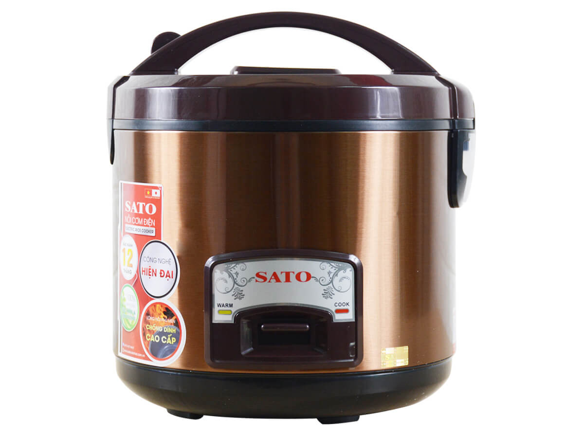 Nồi cơm điện lòng niêu Sato S18-58N 1.8 lít