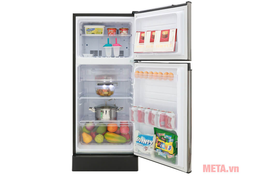 Tủ lạnh 2 cánh Inverter Sharp SJ-X176E-SL - 165 lít