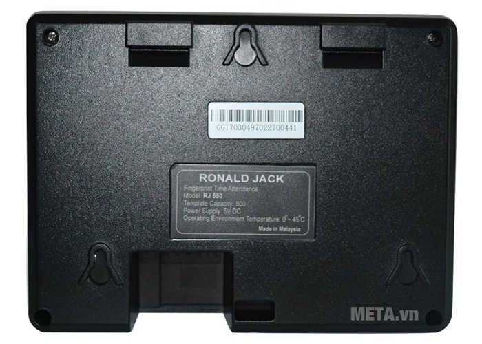 Máy chấm công vân tay Ronald Jack RJ 550
