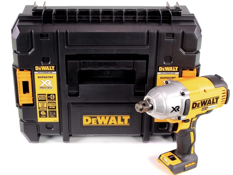 Thân máy siết bu lông dùng pin DeWalt DCF897NT-XJ (Không pin và sạc)