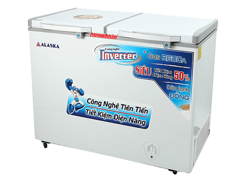 Tủ đông 2 ngăn Alaska 350 lít FCA-3600CI inverter