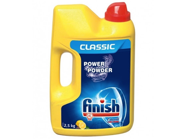 Bột rửa bát Finish Classic Power 2.5kg (Hương chanh)